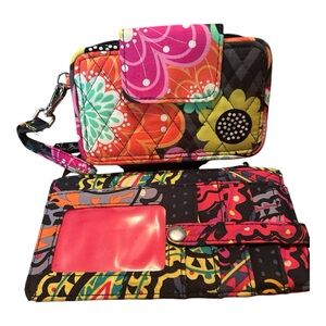 Vera Bradley wallet and wristlet